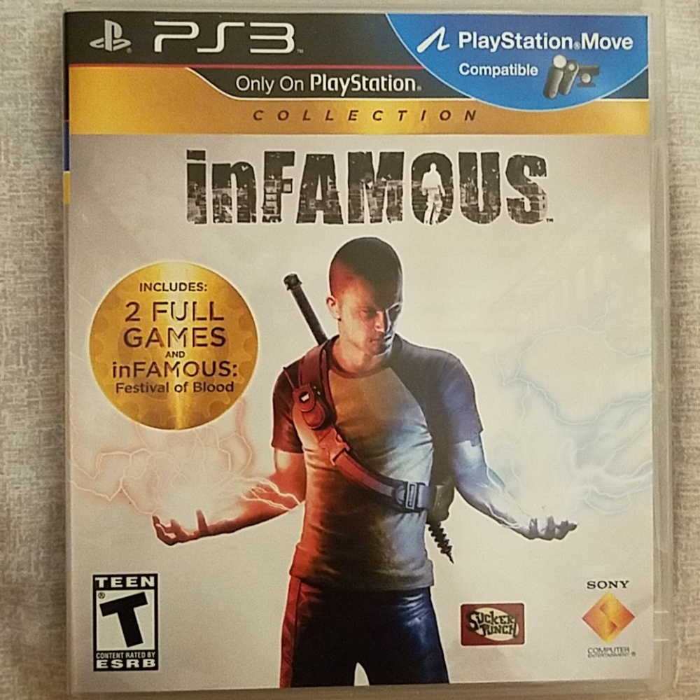 PS3 InFamous 2 full games